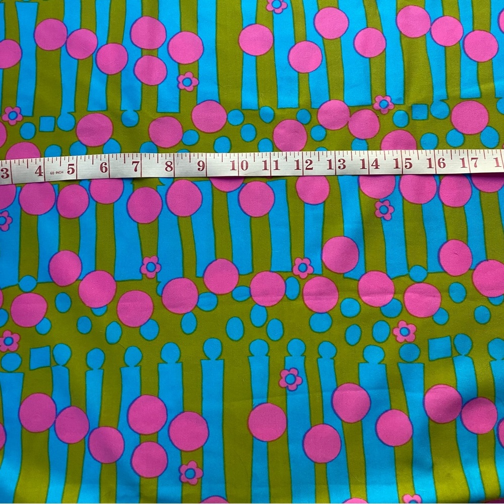 Vintage psychedelic 60’s fabric